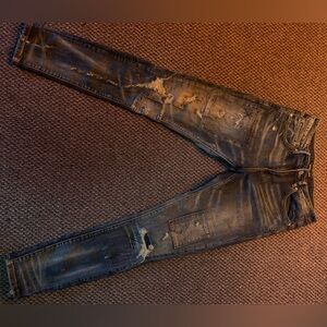 Size 32.Embellish Skinny Fit Reconstruct Denim New Without Tags! Tried on